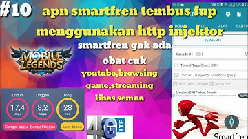 SPESIAL MERDEKA|| Cara seting apn smartfren tembus fup menggunakan http injektor