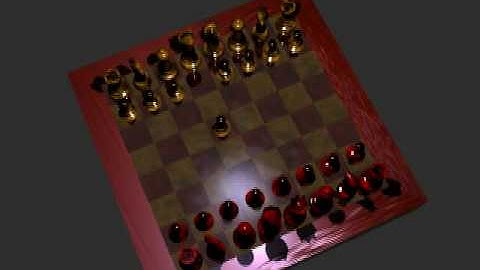 Chess game in 3DS Max