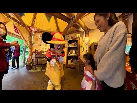 Meeting Minnie Mouse at Tokyo DisneySea 🎀🐭 (Character Greeting Experience)