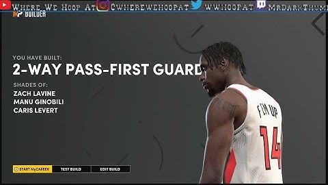 RARE BUILD **** Next Gen 2 Way Pass First Guard NBA 2K21