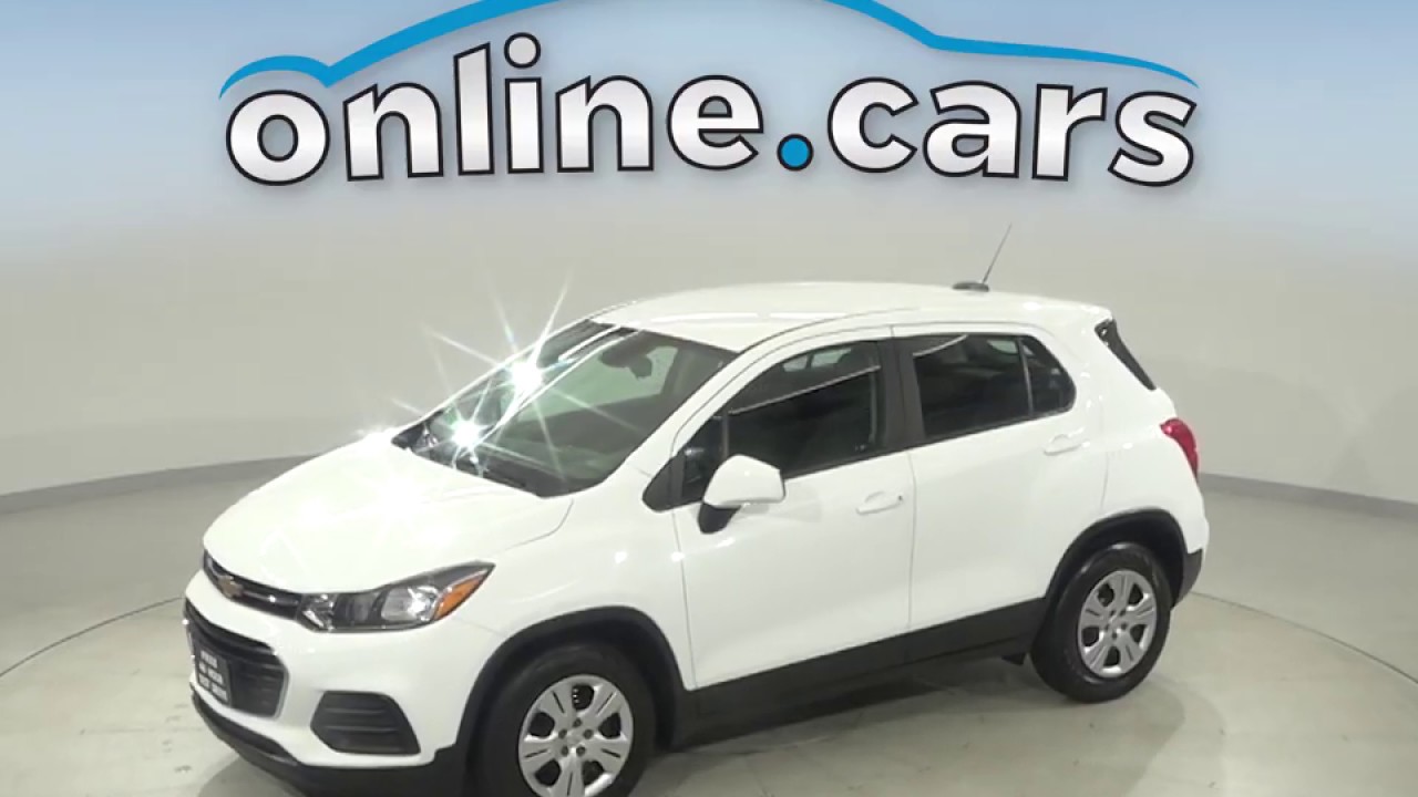 C18194NA Used 2017 Chevrolet Trax LS FWD 4D Sport Utility White Test