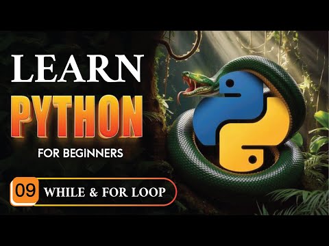 الحلقات التكرارية في بايثون Python Loops | For & While خطوة بخطوة 🔥