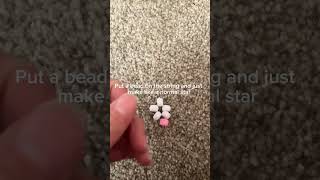How to make tiny kandi star!:3