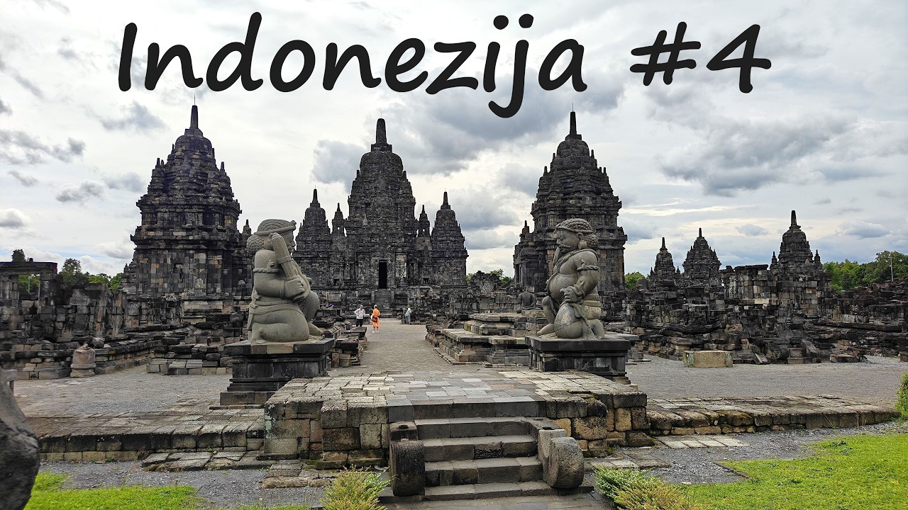 Indonezija #4: įspūdingos šventyklos, juodas paplūdimys ir ryžių terasų slėnis