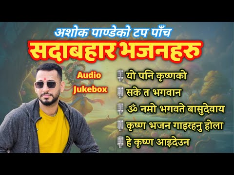 Top 5 Morning Bhajans || अत्यन्तै मीठा भजनहरु || Bhajan collection || Audio Jukebox || Ashok Pandey.