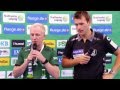 SC DHfK Leipzig vs. TV 1893 Neuhausen 27:27 - Pressekonferenz