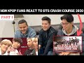 NON KPOP FANS REACT TO BTS CRASH COURSE 2020 PART 1 | CANADIANS REACT