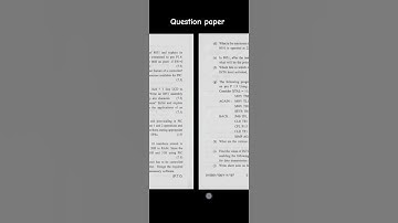 Embedded system design ques paper📃of B.tech (ECE) 5th sem (2023) | #engineering #exam #ytshorts
