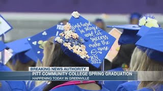 Pitt Community College spring graduation ceremony tonight