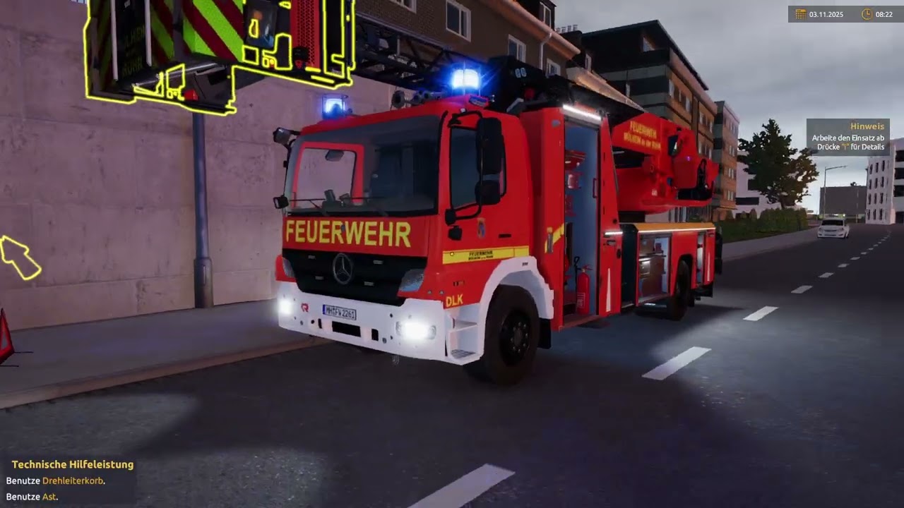 Baumsägeeinsatz in Mülheim! I Notruf 112 I Ftblplr6