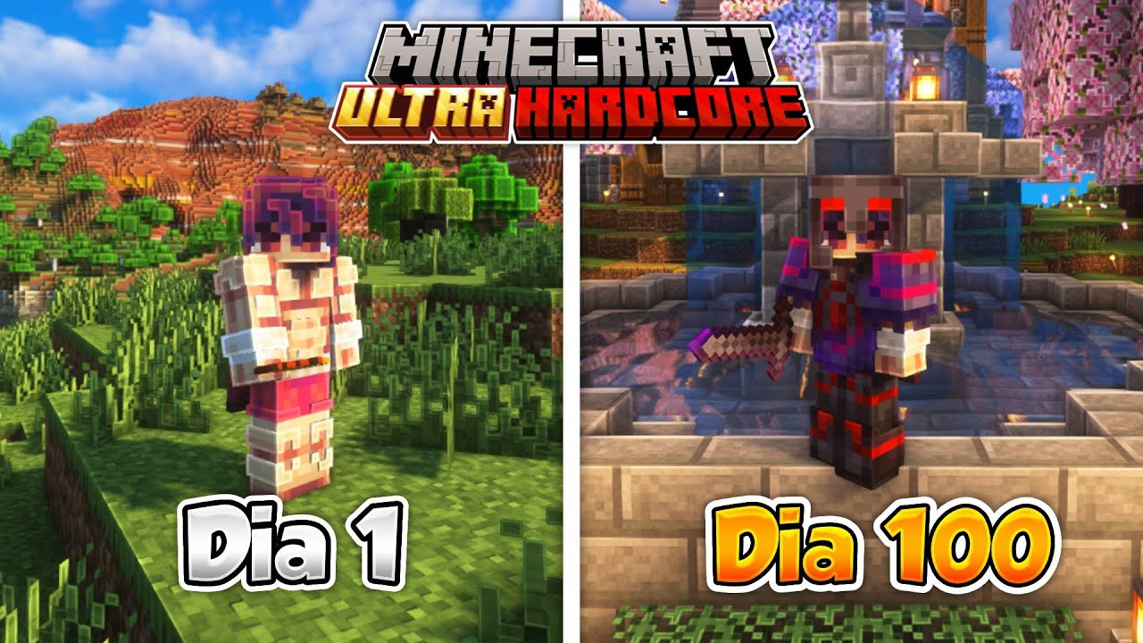 Sobreviví 100 Días en Minecraft ULTRA Hardcore  | Sin Regeneración