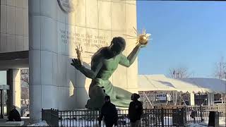 Detroit Winter 2022 - A look at downtown's revitalization