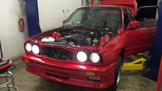 Abandoned 1988 BMW M3 E30 Restoration Project