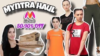 Myntra Sale Haul 50-90% Off Myntra Haul Myntra Gym Wear Haul