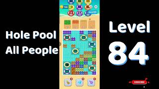 Hole Pool Level 84 Walkthrough | All People 🏊‍♂️ | SolutionGuruji