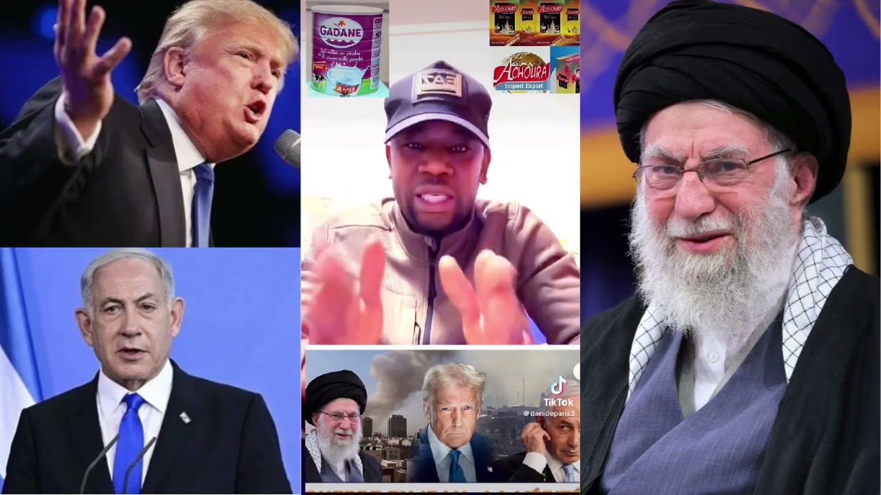TRÈS TRÈS URGENT : DANI DE PARIS VS DONALD TRUMP, L’AYATOLLAH KHAmENEI ET NETANYAHU