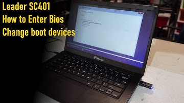 Breeze / Leader SC401 How to Enter Bios / Change boot devices