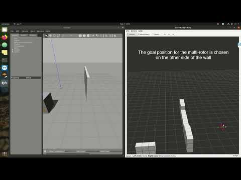 Autonomous drone simulation using ROS and Gazebo @ UniBW Munich | Basic environment