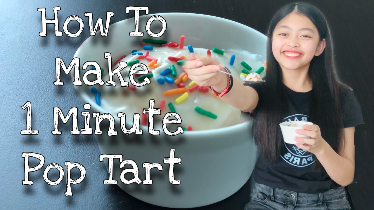 Microwave Strawberry Pop Tart In A Mug YouTube