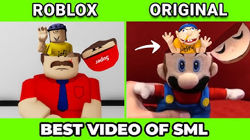 SML Movie vs SML ROBLOX: BEST SML VIDEOS ! Side by Side