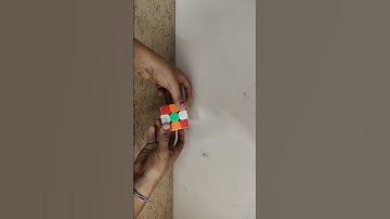 Donut pattern in a 3#3 #rubixcube #shorts #viral