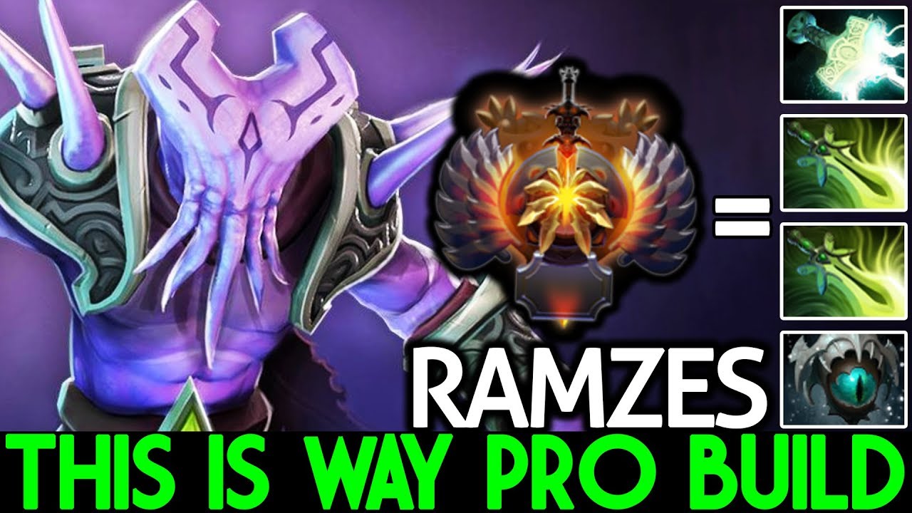 RAMZES [Faceless Void] Max Attack Speed Build Insane Rate Bash 7.22 Dota 2