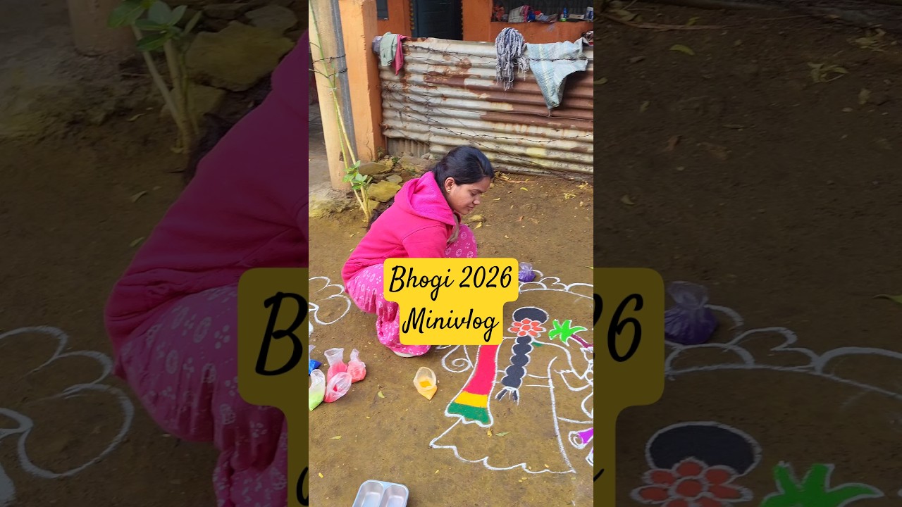 Bhogi minivlog 