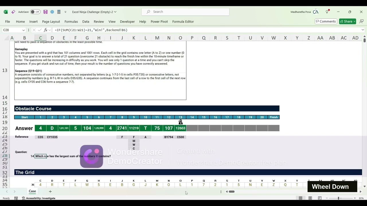 Excel Ninja by Andrew Grigolyunovich