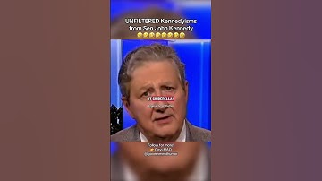 FULL SEND Senator John Kennedy moments!! #johnkennedy #news #funny