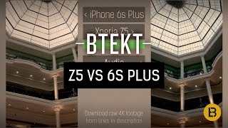 4K comparison: Sony Xperia Z5 vs iPhone 6s Plus (Steadyshot vs OIS)