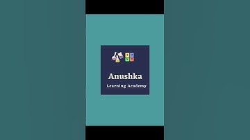 || Water Molecule || Anushka Learning Academy || #water #molecule #covalent #bond #sharing #learn