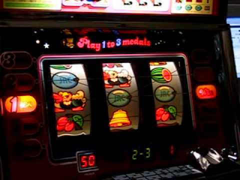 クランキーコンテス４号機 スロットマシン 4号機クランキーコンテスト(リプレイ外し) - YouTube