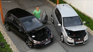 1:18 Volkswagen Golf VII GTi 2013, black - Norev [Unboxing]