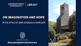 On Imagination and Hope - in the style of Jane Goodalls Hopecast @georgetownuniversitylibrary