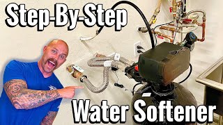 How To Install Water Softener System Aquasure Harmony Series | Water Softener Loop Connection screenshot 5