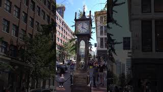 The Gastown Steam Clock Whistle Built By Raymond L Saunders B.c. Canada