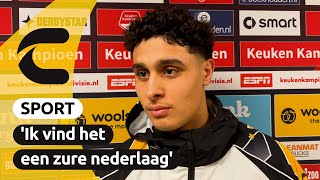 Reactie Adam Tahaui Na Vitesse - Fc Dordrecht 1-2 Connect