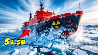 How Russia Builds The $1.5B Rossiya - The Most Powerful Nuclear Icebreaker Ever (Full Process)