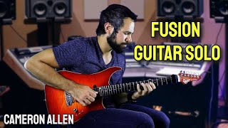 Video thumbnail of "Fusion Guitar Solo (Live in Studio) | Cameron Allen"