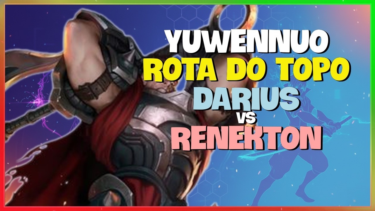 Rank 1 Darius : Esse maluco está DESTRUINDO o Renekton no Super Server