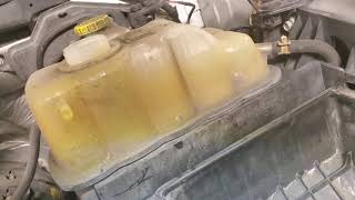 2014 5.0 Replacing All Leaking Coolant Hoses and Resevoir - coolant leak