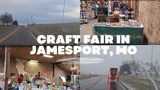 Craft Fair Vlog, Craft Show in Jamesport Missouri Black Friday
