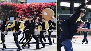 BTS Perform at Crosswalk in LA for The Late Late Show with James Corden