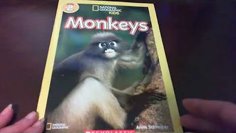 National Geographic Kids, Monkeys by Anne Schreiber and read by Jan Zielinski