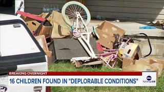 Adults arrested after 16 children found in 'deplorable' conditions in southern Ohio home