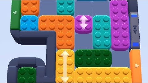 Color Block Jam Level 545 Game Walkthrough Solution