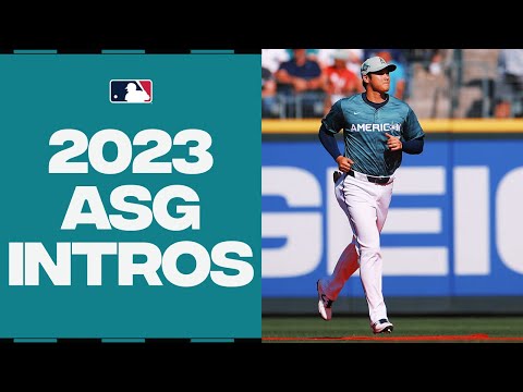 All-Star Game Intros! Watch the 2023 AL and NL All-Stars get introduced in Seattle!