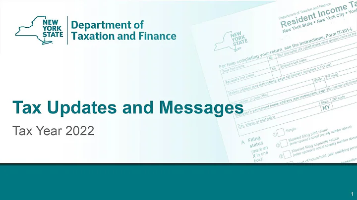 New York State Department of Taxation and Finance - Important Updates and Department Messages - DayDayNews