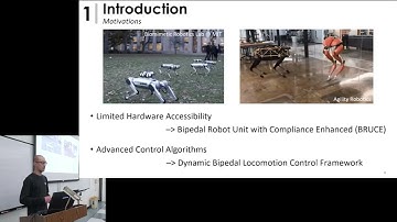 Locomotion Analysis and Control of a Miniature Bipedal Robot