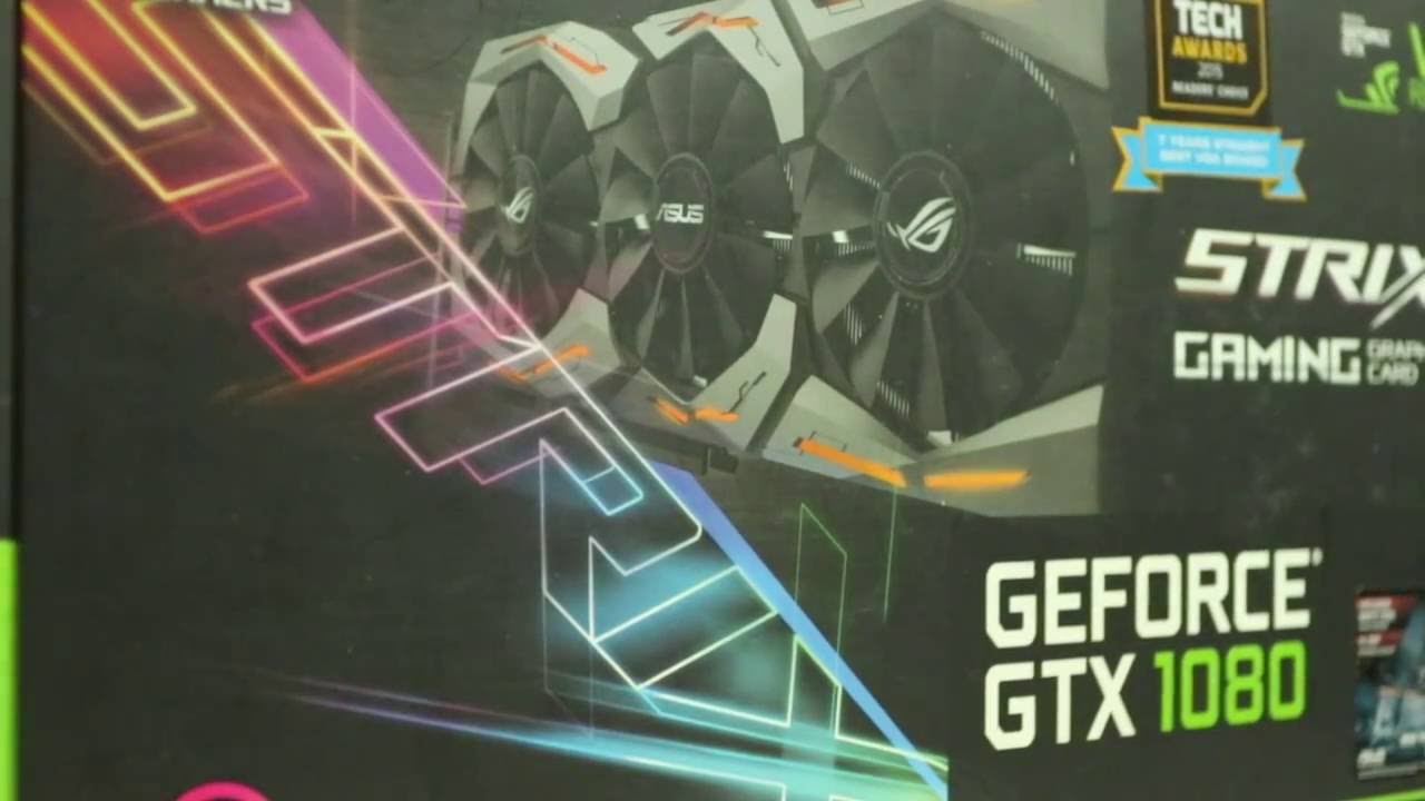 Unboxing] ASUS ROG Strix GTX 1080 Advance SLI [ROG STRIX-GTX1080